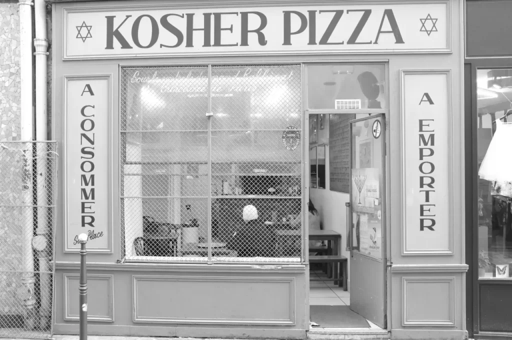 kosher smart home devices at pizzeria